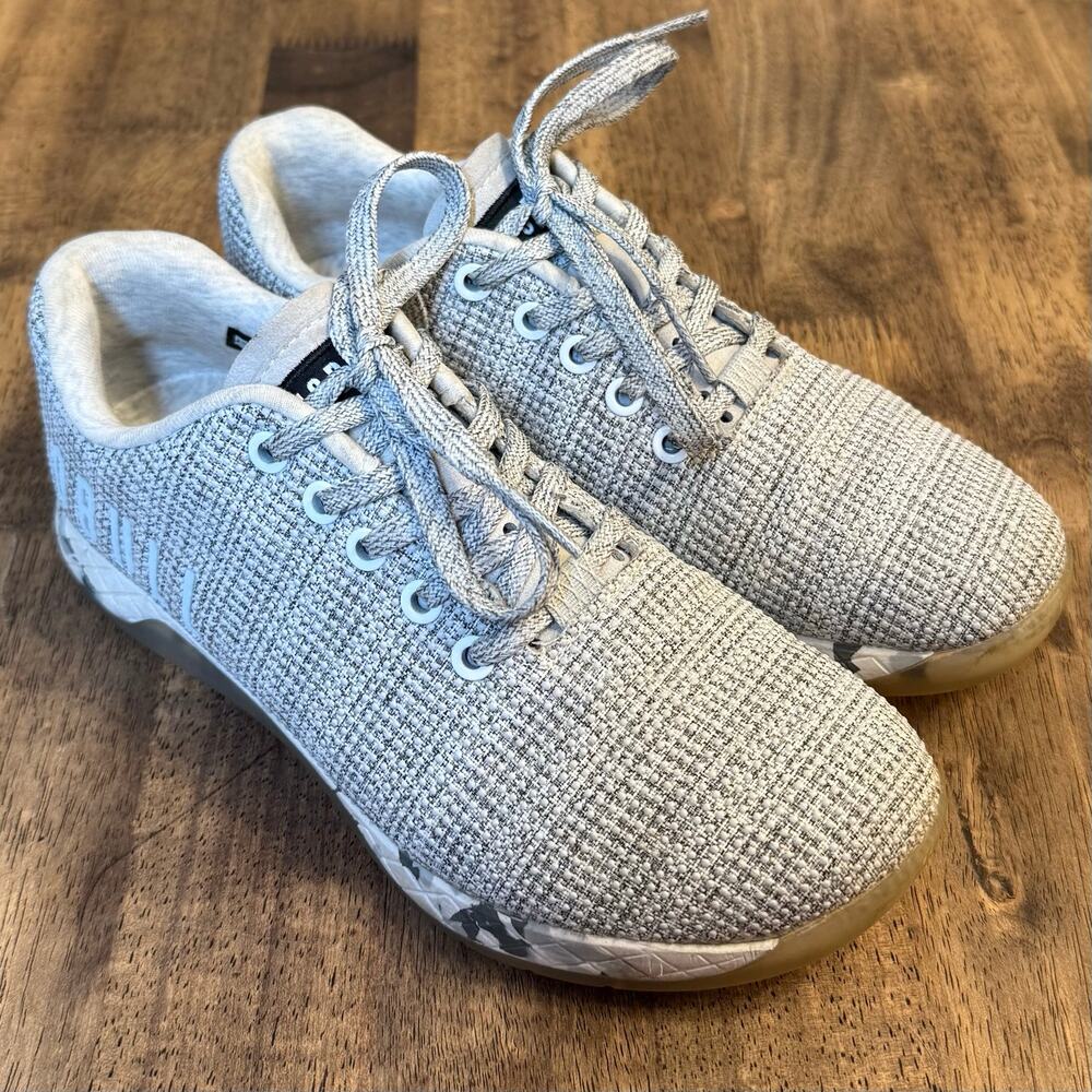 NOBULL Outwork Trainer CrossFit Gym Shoe Sneaker Textured Gray Women US 8 EU 39 - Picture 10 of 10